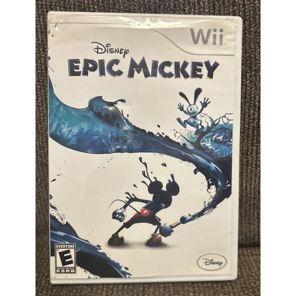 Disney Epic Mickey (Nintendo Wii, 2006) No Manual -Tested Works Nintendo Game